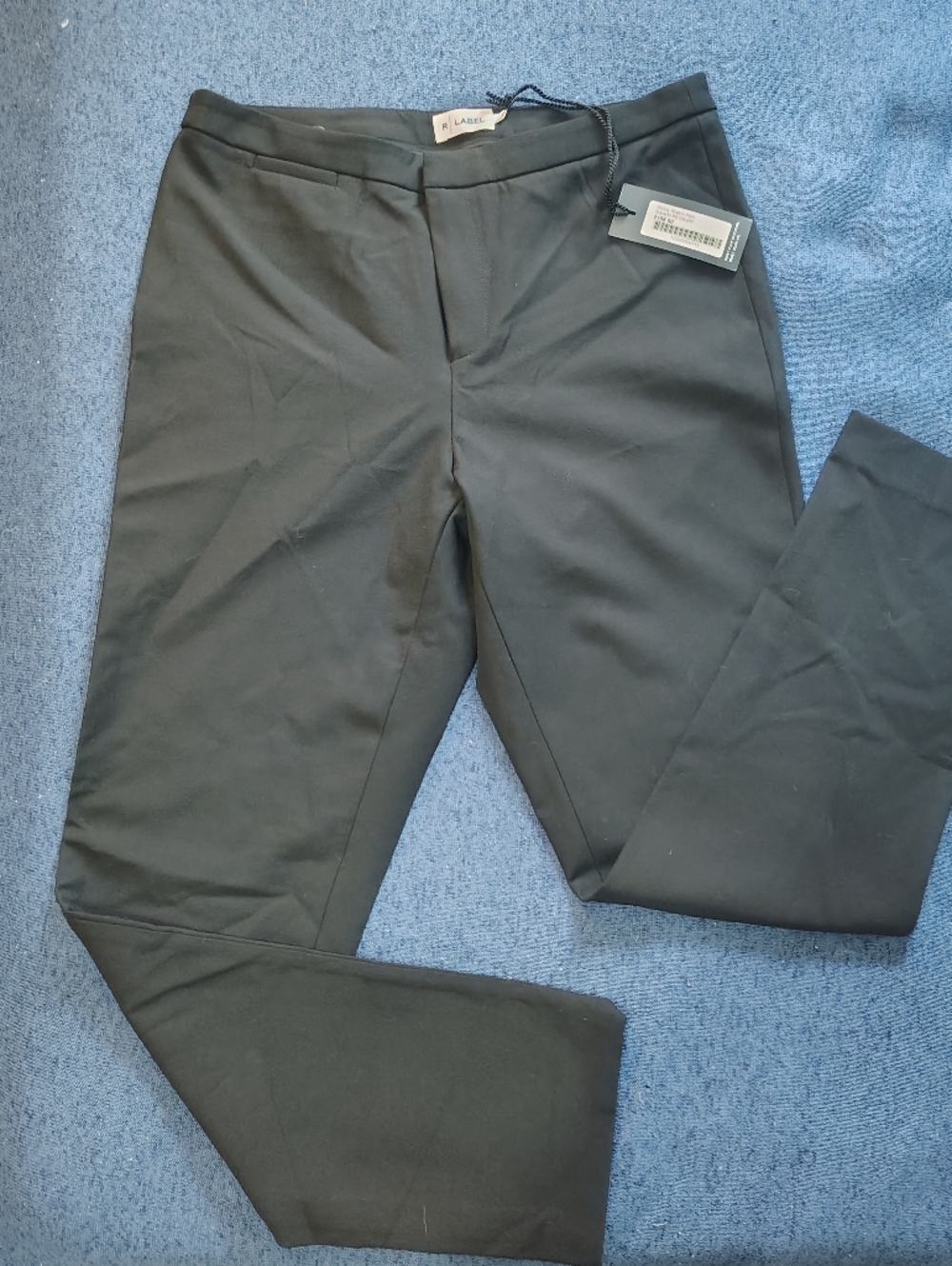 Women's Black Tailored Ponte Pants by LABEL